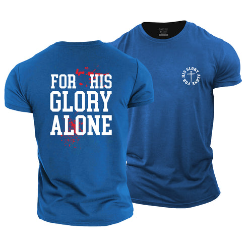 Men's For His Glory Alone Cotton T-Shirt